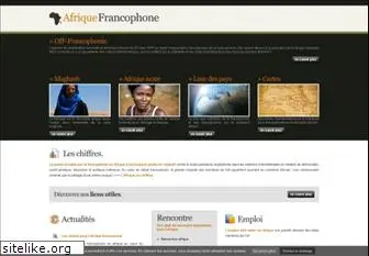 afrique-francophone.com