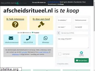 afscheidsritueel.nl