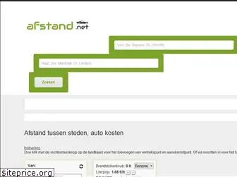 afstand.net