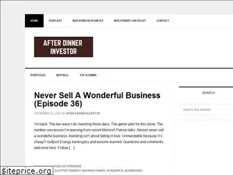 afterdinnerinvestor.com