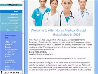 afterhoursmedicalgroup.com