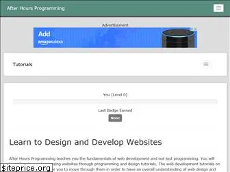 afterhoursprogramming.com