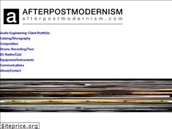 afterpostmodernism.com