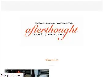 afterthoughtbrewing.com