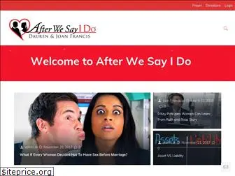 afterwesayido.com