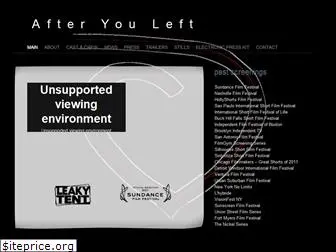 afteryouleftfilm.com