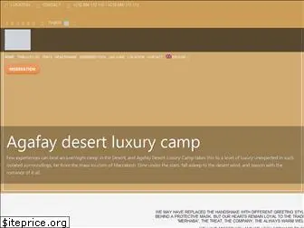 agafaydesertluxurycamp.com