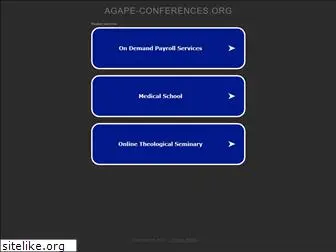 agape-conferences.org