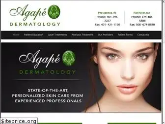 agapedermatology.com