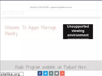 agapemarriage.org