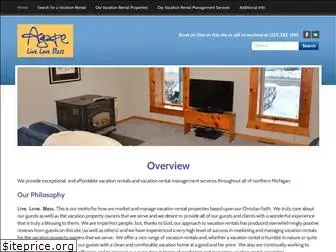 agapevacationrentals.com