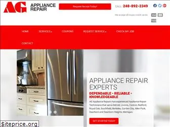 agappliancerepair.com