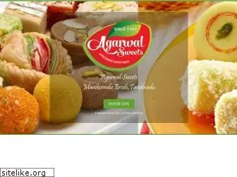 agarwalsweets.co.in