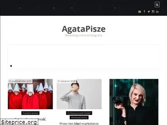 agatapisze.pl