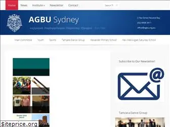 agbu.org.au