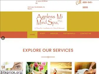 agelessmimedspa.com