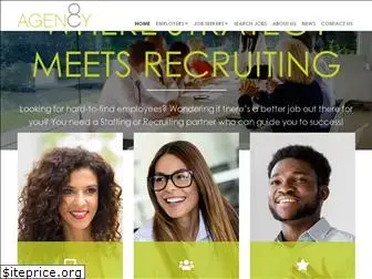 agency8recruiting.com