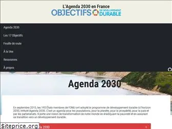 agenda-2030.fr