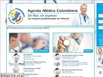 agendamedicacolombiana.com