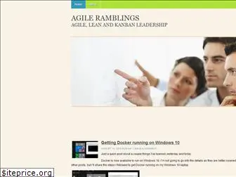 agileramblings.com