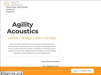 agilityacoustics.co.uk