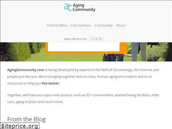 agingcommunity.com