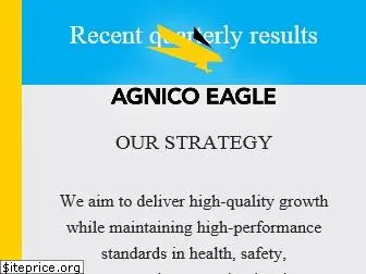 agnicoeagle.com