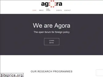 agorathinktank.org