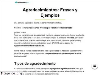 agradecimientos.net