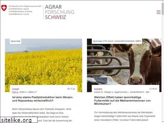 agrarforschung.ch