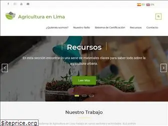 agriculturaenlima.org