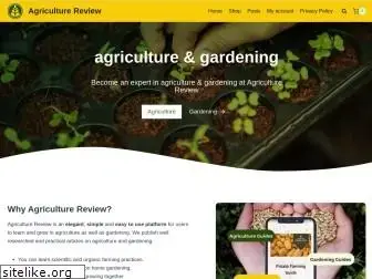 agriculturereview.com