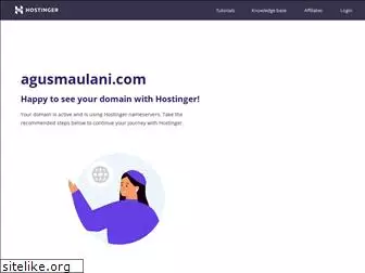 agusmaulani.com