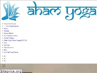 ahamyoga.com