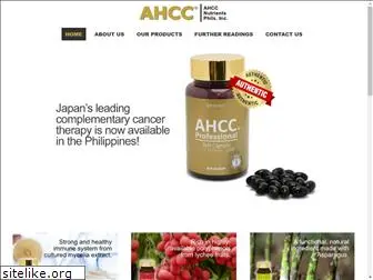 ahccnutrientsphil.com