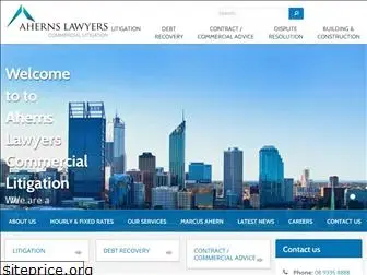 ahernslawyers.com.au