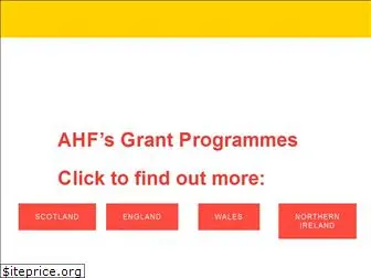 ahfund.org.uk