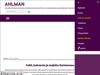 ahlmaninkartano.fi