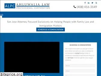 ahluwalia-law.com