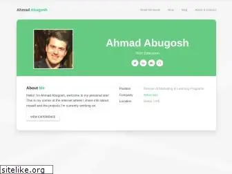 ahmadabugosh.com