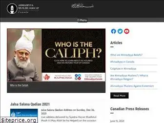 ahmadiyya.ca