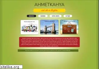 ahmetkahya.com