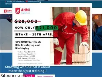 ahmi.edu.au