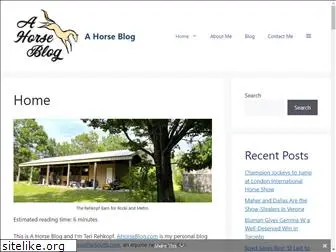 ahorseblog.com