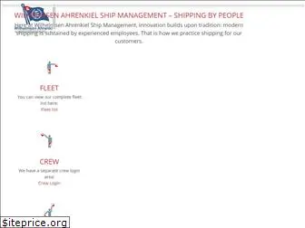 ahrenkiel-steamship.com