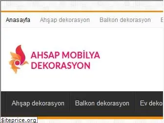 ahsapmobilyadekorasyon.com