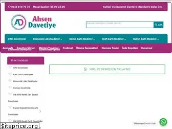 ahsendavetiye.com