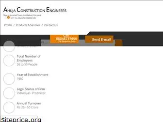 ahujaconstructionsengineers.com