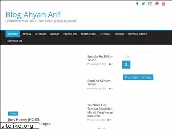 ahyan-arif.com