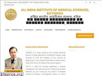 aiimsbathinda.edu.in thumbnail